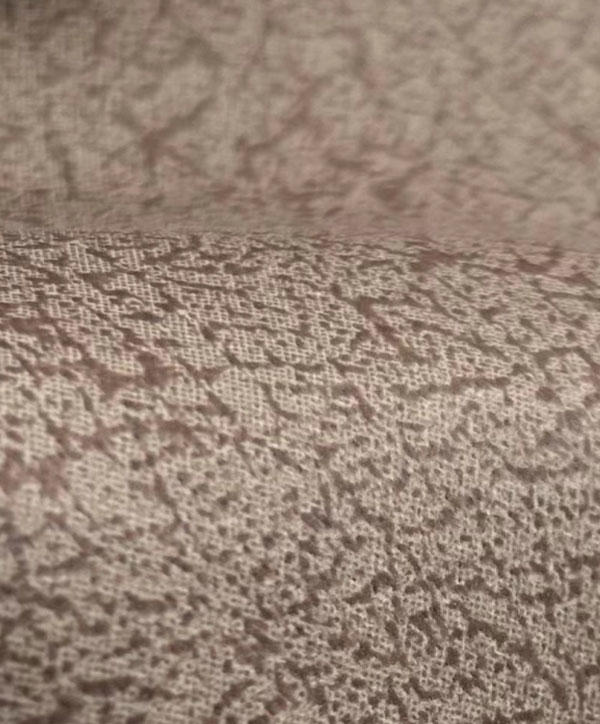 Hot stamping warp knitting fabric all polyester soft hand feeling applicable sofa clothing fabric